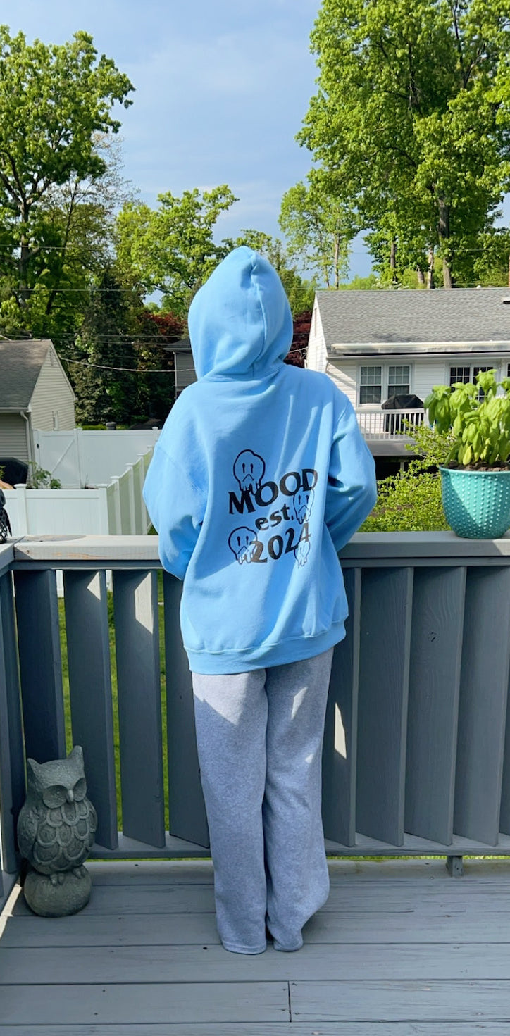 Mood Blue Sad Hoodie