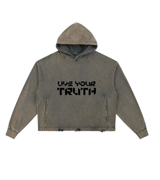 "Live Your Truth" Brown Hoodie - Coming Soon