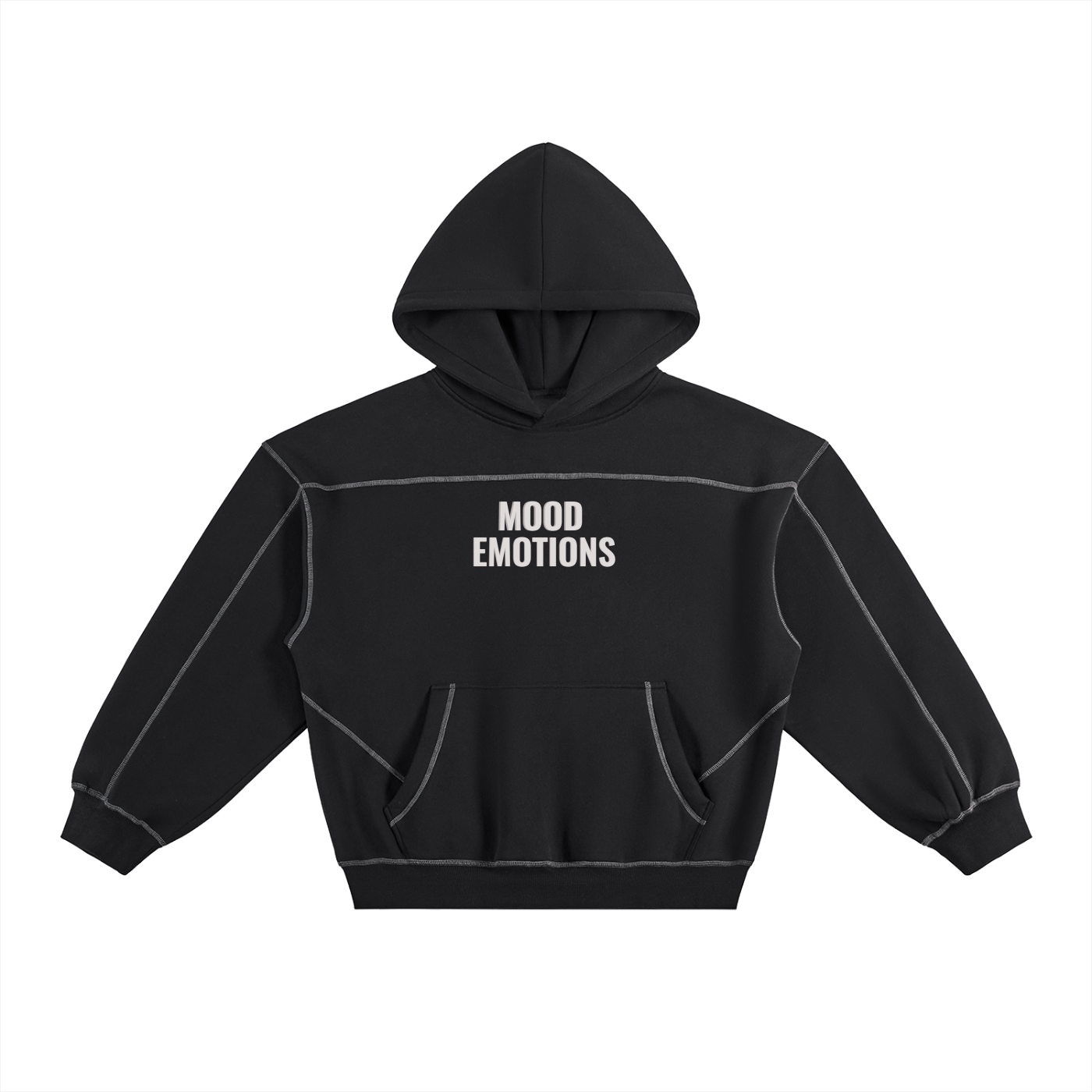 "True to Yourself" Black Hoodie